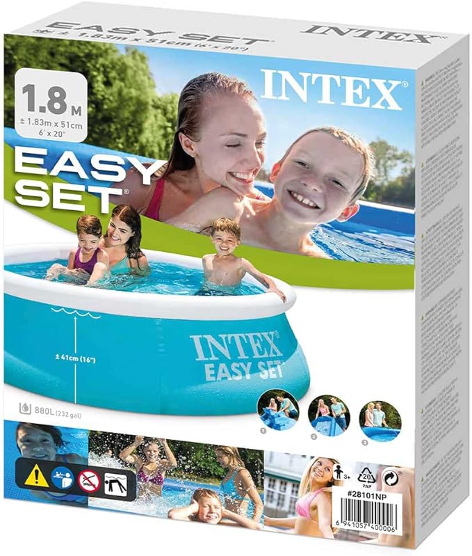 Piscina Intex Easy Set 1.8