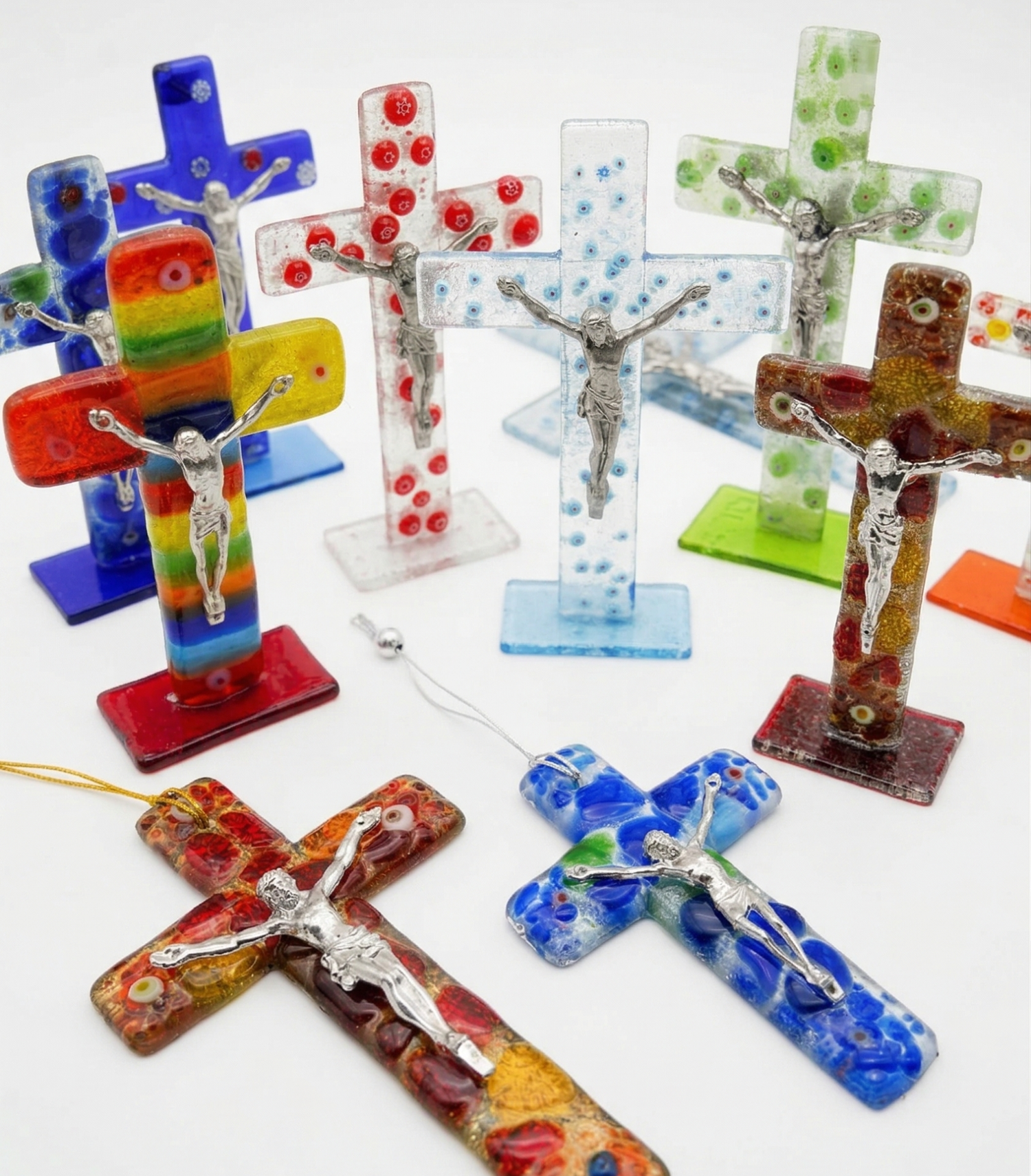 Crocifissi in vetro