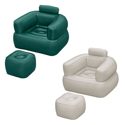 Poltrona Gonfiabile Bestway Comfi Cube con Pouf