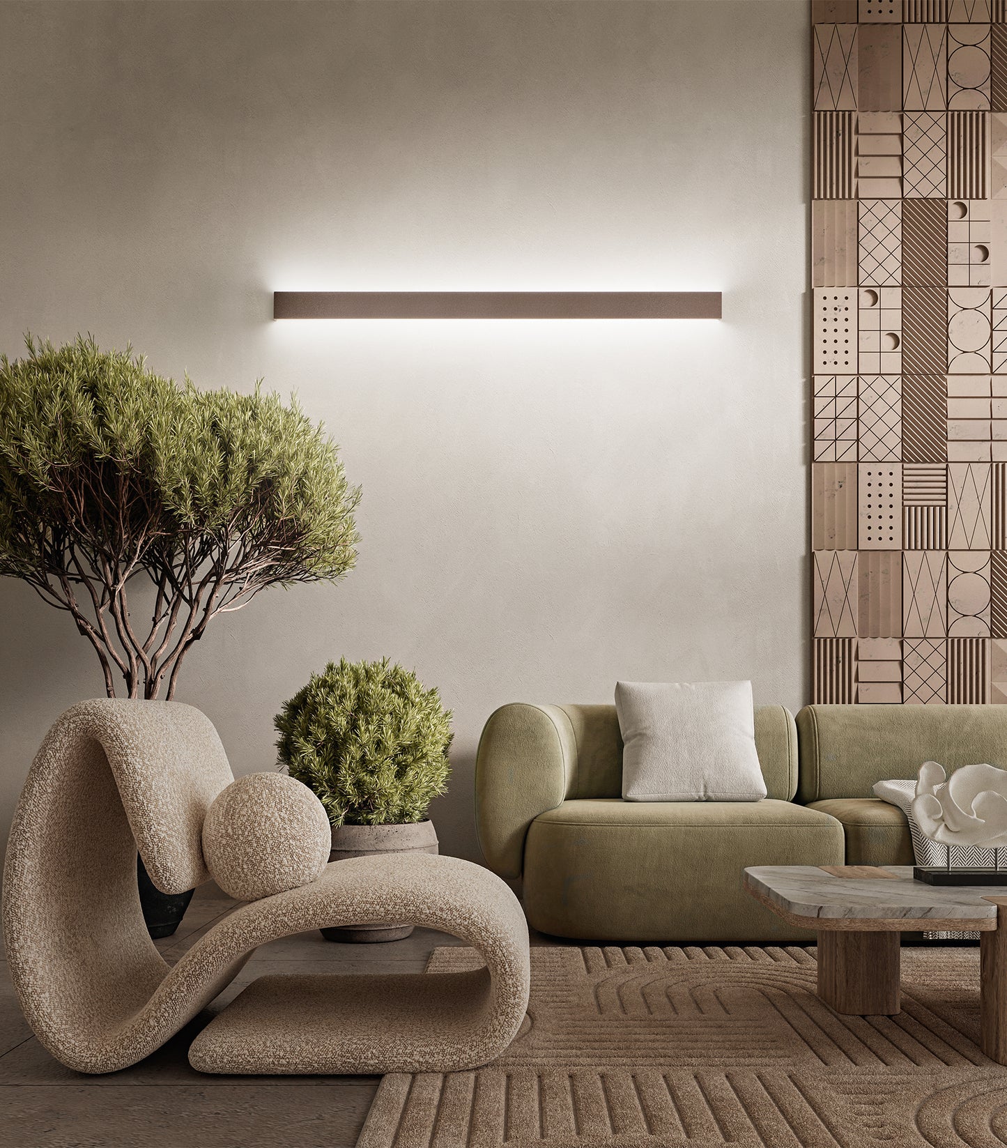 Mirò Applique Ceiling Lamp