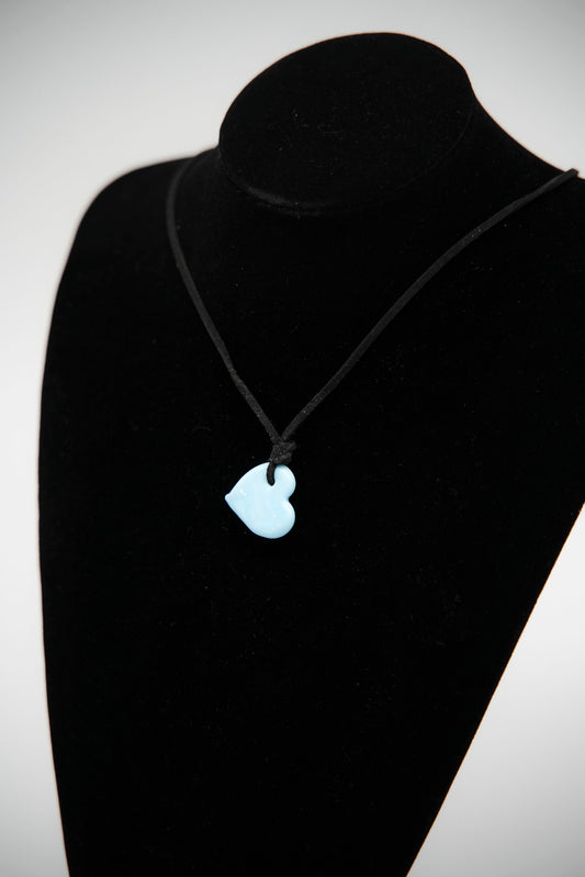 Collana cuore posato