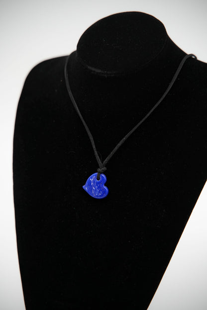 Collana cuore posato