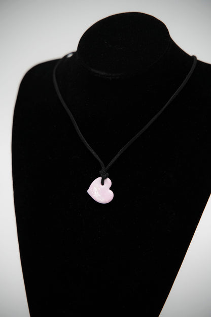 Collana cuore posato