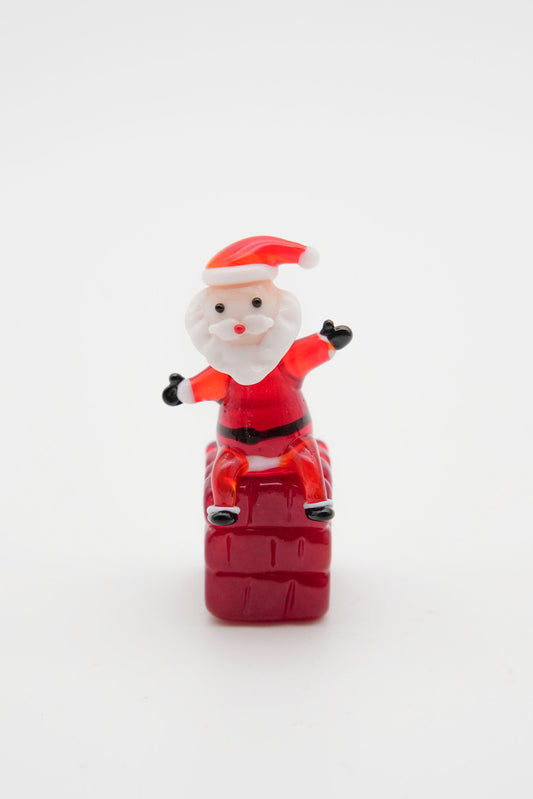 Babbo Natale con Regalo Natalizio