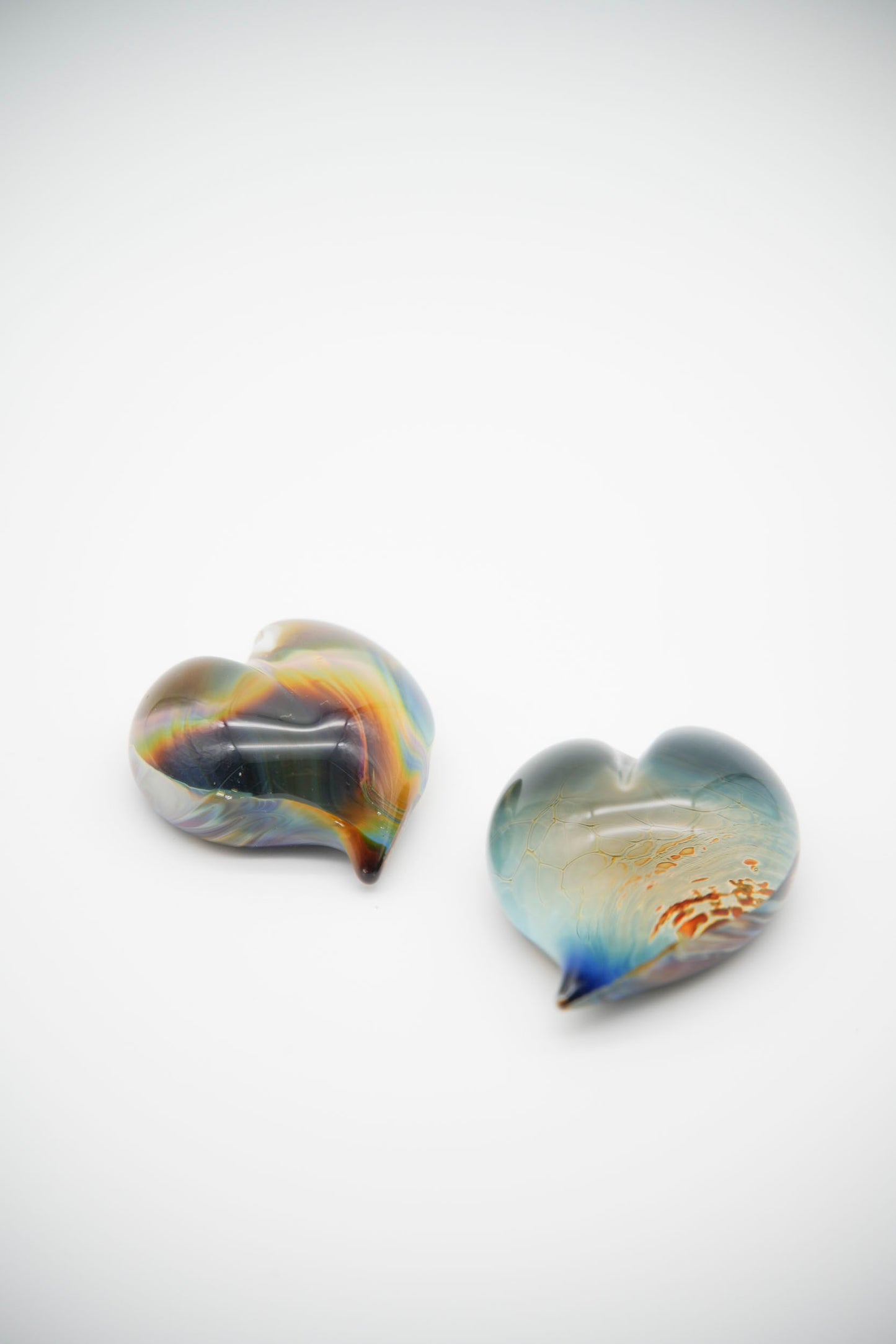 Double hearts with base